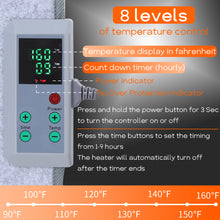 Load image into Gallery viewer, Foldable Foot Warmer Under Desk